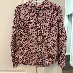 Talbots Floral Blouse